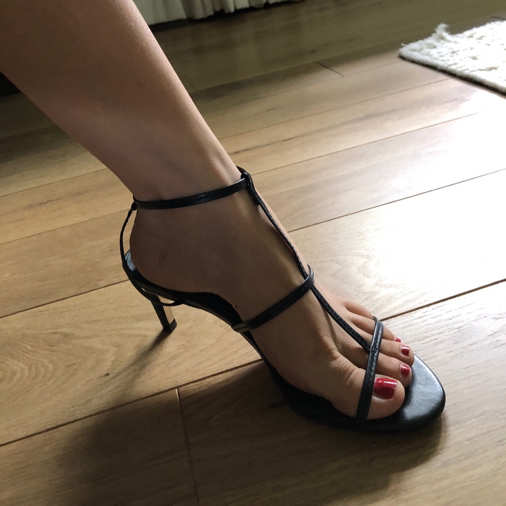 Zara Kitten Heel Sandals - EU 37
